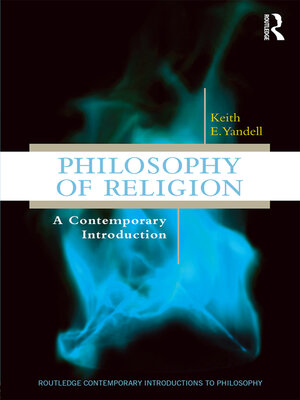 cover image of Philosophy of Religion